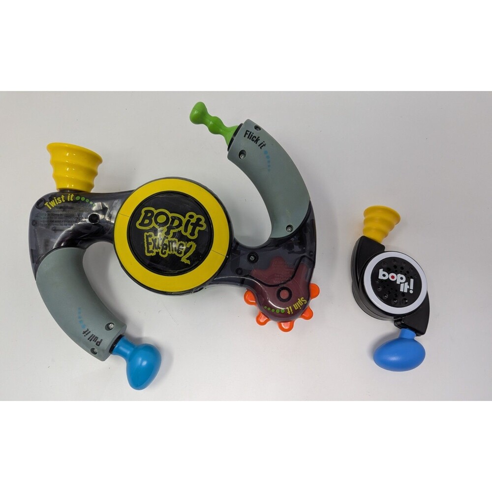 Hasbro Bop It Extreme 2 + Bop It Lot 2002 Retro Y2K Handheld Game TESTED WORKS